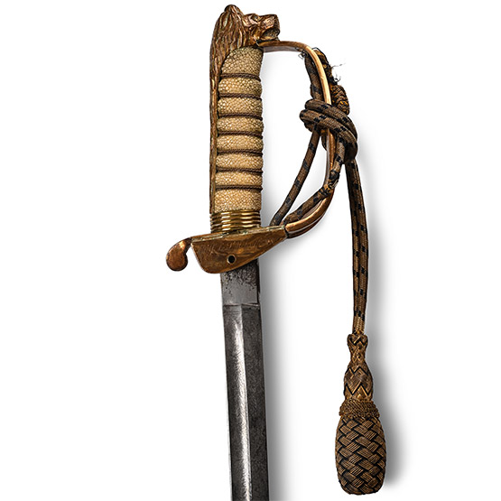 Naval Officers Dress Sword with Belt