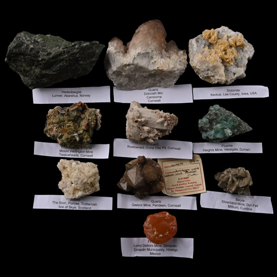 Mixed Crystal and Mineral Specimen Group
