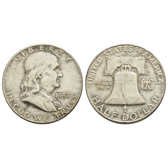 United States of America AR Half Dollar.