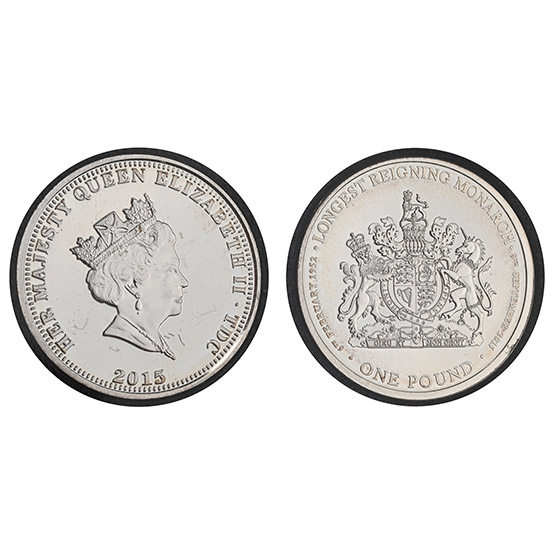 Tristan da Cunha. Elizabeth II AR Pound.