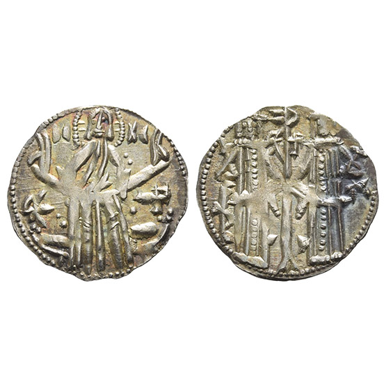 Bulgaria. Second Empire, Ivan Aleksandar, with Michail Asen IV AR Gros.