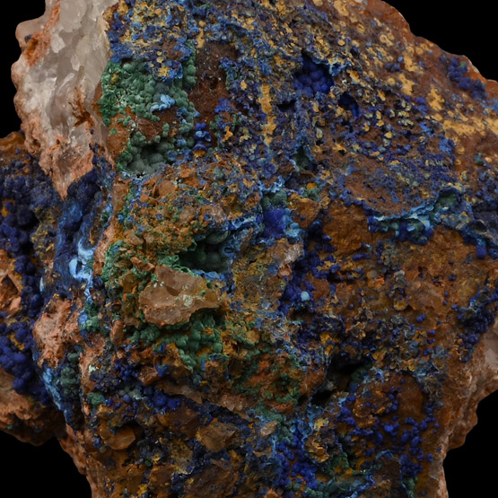 Azurite Crystal Mineral Specimen