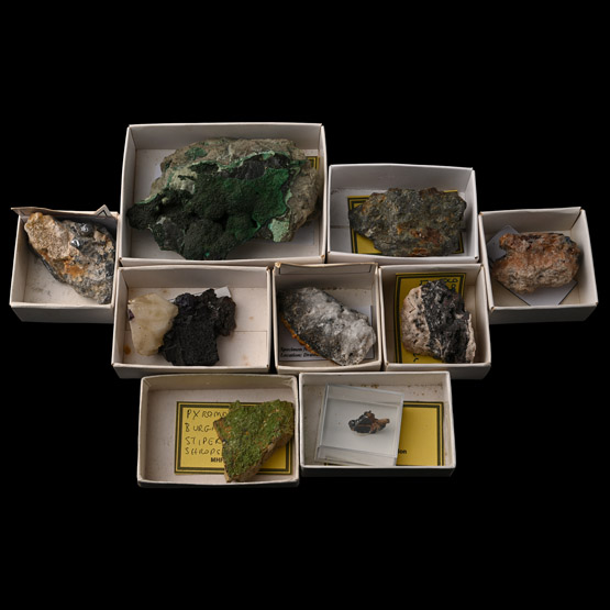 Mixed Crystal and Mineral Specimen Group