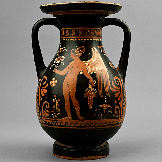 Large Greek Red-Figure Pelike with Nike