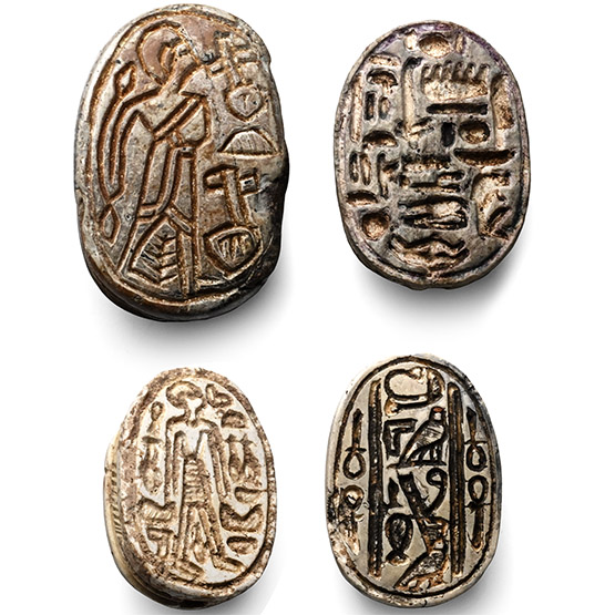 Egyptian Steatite Scarab Collection