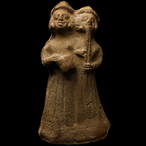 Graeco-Parthian Terracotta Figure of Musicians