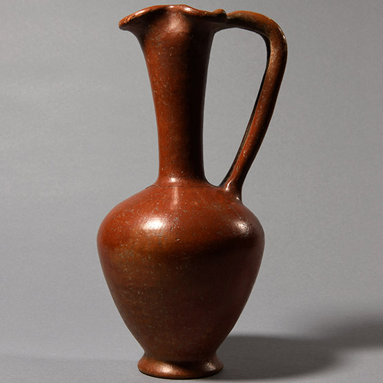 Large Phoenician Ceramic Piriform Jug