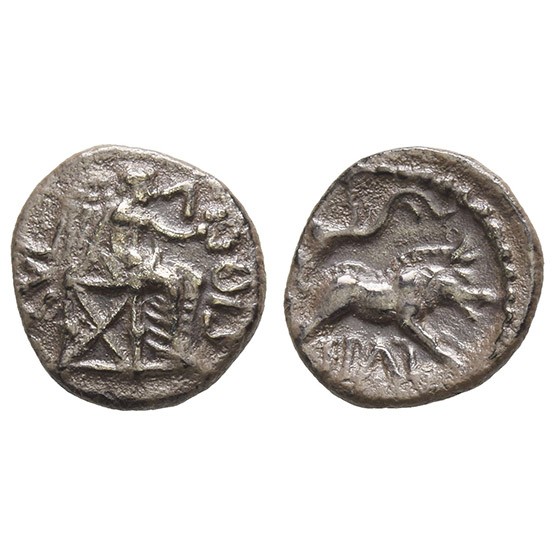 Celtic Britannia. Atrebates and Regni, Epaticcus AR Unit.