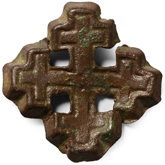 Medieval Bronze Knights Holy Sepulchre Badge