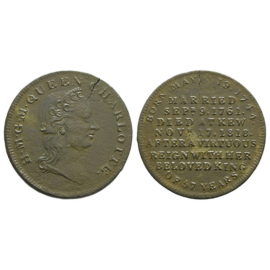 Great Britain. George III AE Medalet.