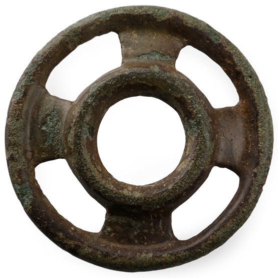 Celtic Bronze Chariot Mount