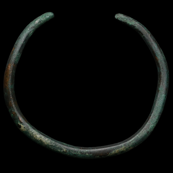 Heavy Bronze Age Ceremonial Penannular Arm-Ring
