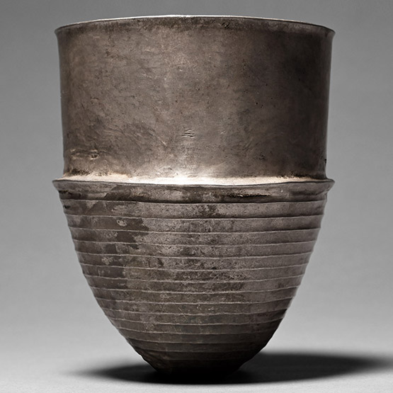 Indo-Parthian Silver Carinated Cup
