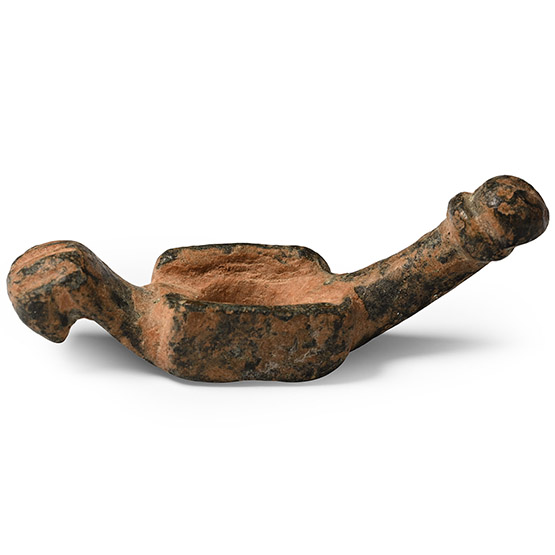 Roman Bronze Phallic Dagger Quillon or Pendant