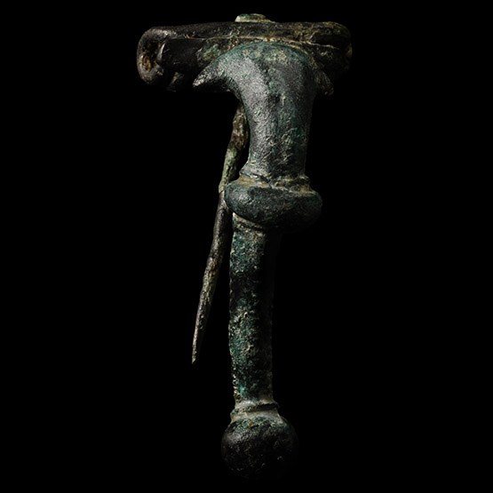 Roman Bronze Bow Brooch