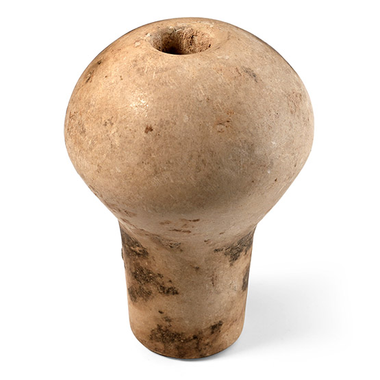 Mesopotamian Cream Stone Macehead