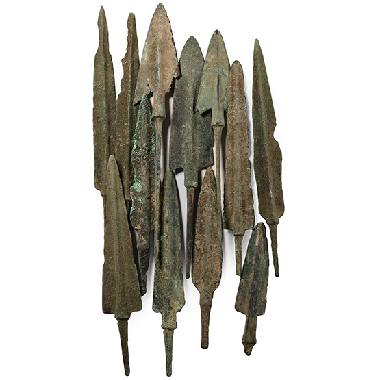 Luristan Bronze Arrowhead Collection