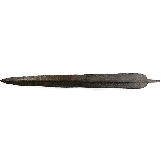 Western Asiatic Sword Blade with Blood Channels