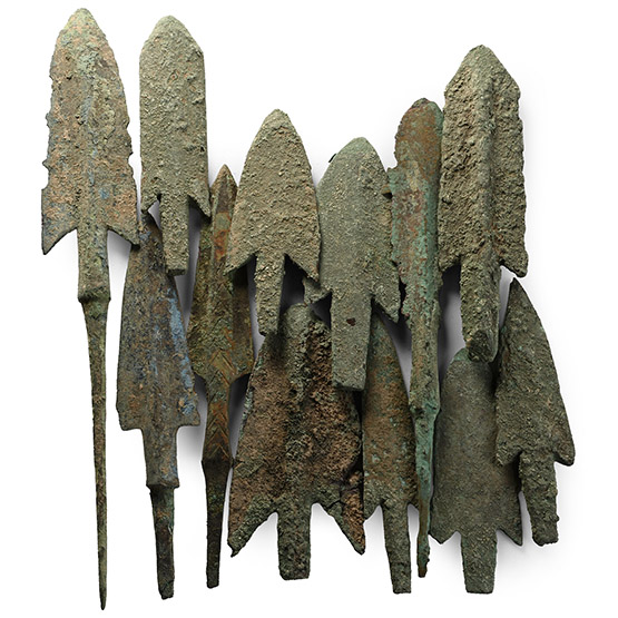 Luristan Bronze Arrowhead Collection