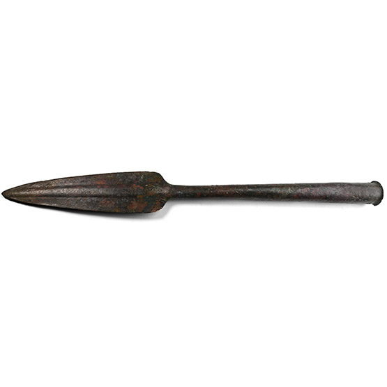 Luristan Bronze Socketted Spearhead