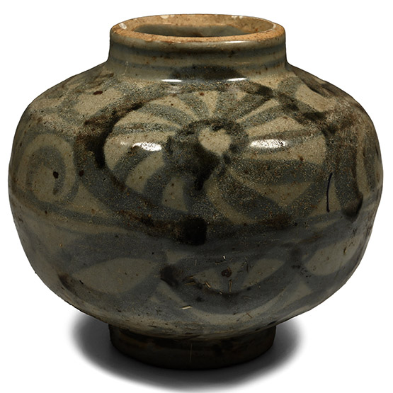 Chinese Provincial Blue and White Jar