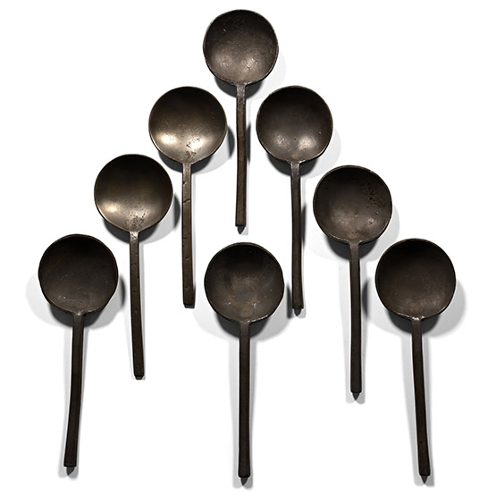 Pewter Spoon Collection