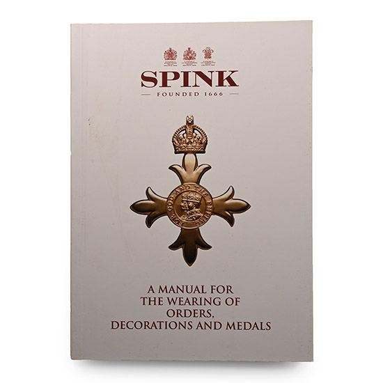 NEW BOOK: A Manual for the Wearing of Orders, Decorations and Medals