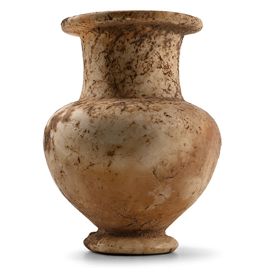 Early Phoenician Alabaster Vase