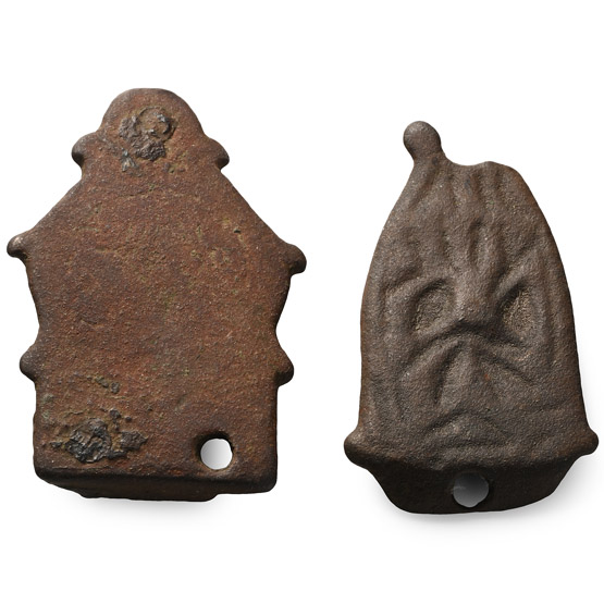 Anglo-Scandinavian Viking Bronze Stirrup Apex Mount Group