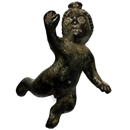 The Thetford Roman Bronze Putto Statuette