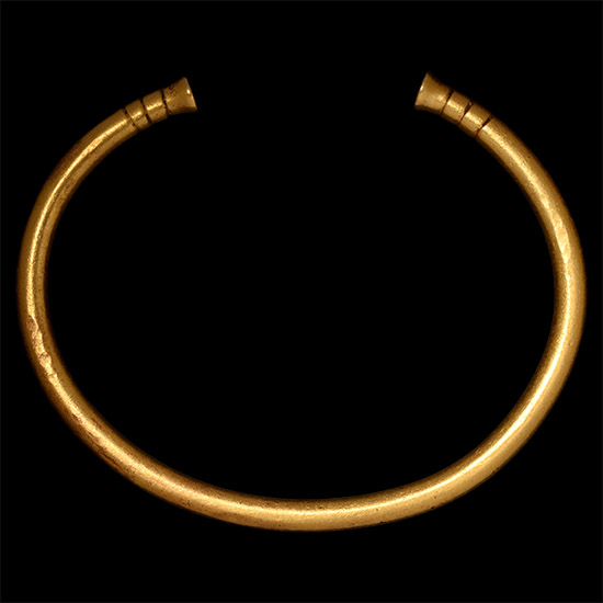 Achaemenid Solid Gold Bracelet