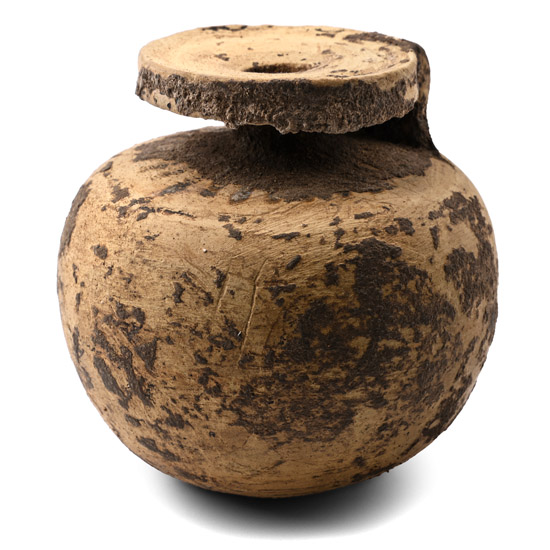 Greek Painted Pottery Aryballos