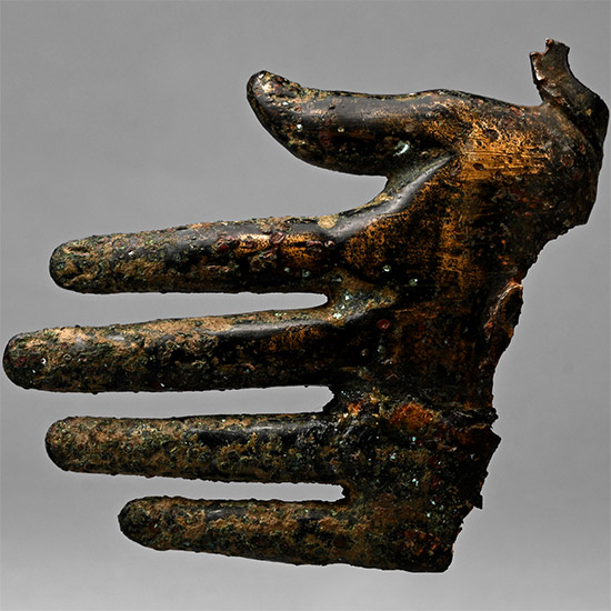 Etruscan Votive Bronze Hand