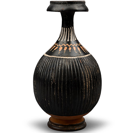 Greek Gnathian Thistle Flask
