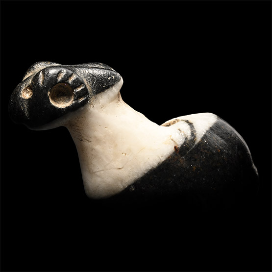 Babylonian Stone Bead in the Shape of a Ram