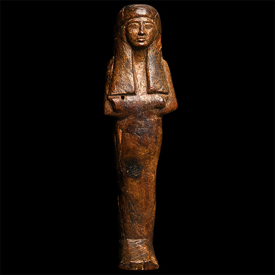 Egyptian Wooden Shabti
