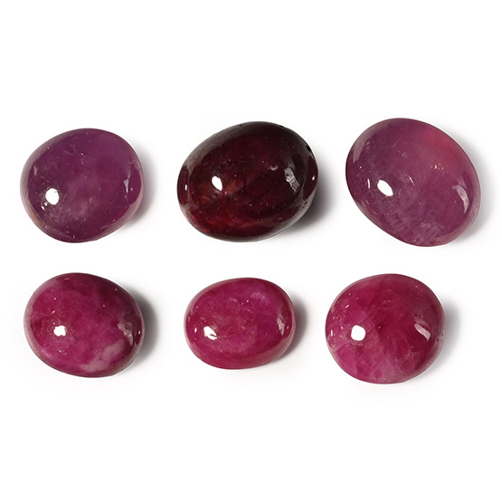Collection of Cabochon Rubies