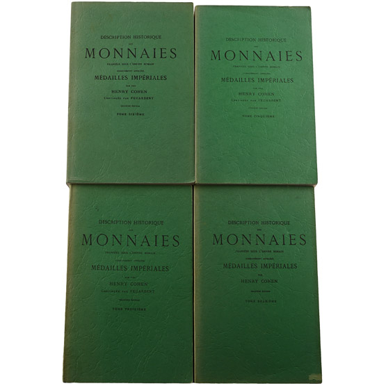 Books on Roman Empire Coins and Their Values - 4 Titles