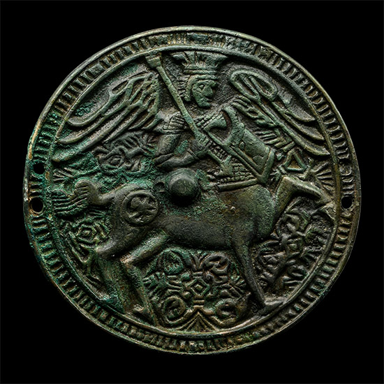 Post Medieval Mirror with Centaur Kitovras