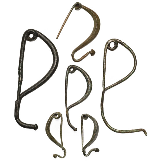 Celtic Bronze La Tène Bow Brooch Collection