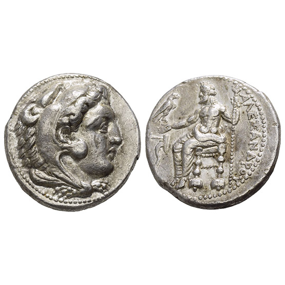 Kingdom of Macedon, Alexander III AR Tetradrachm.