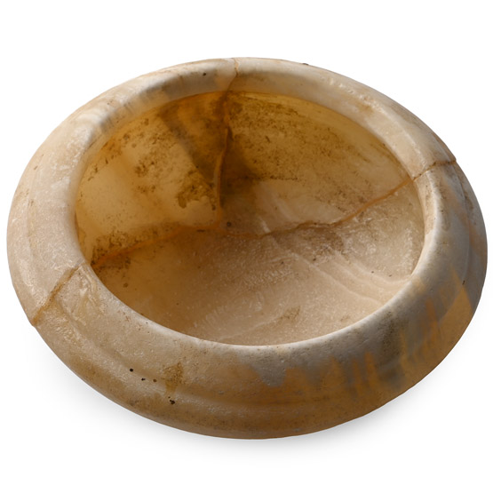 Egyptian Alabaster Bowl