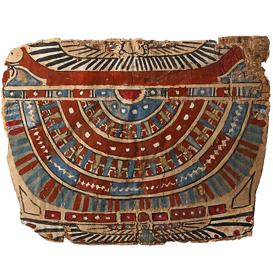 Egyptian Cartonnage Panel with Pectoral
