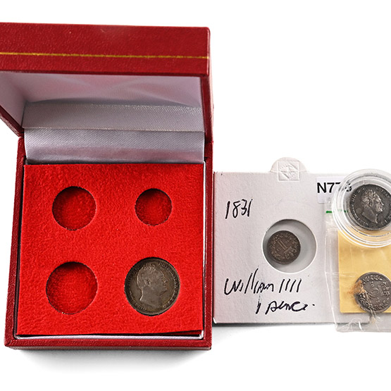 Great Britain. Hanover, William IV AR Maundy Money Set.