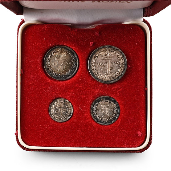 Great Britain. Hanover, Victoria AR Maundy Money Set.