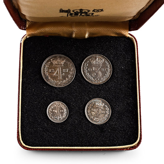Great Britain. Hanover, Victoria AR Maundy Money Set.