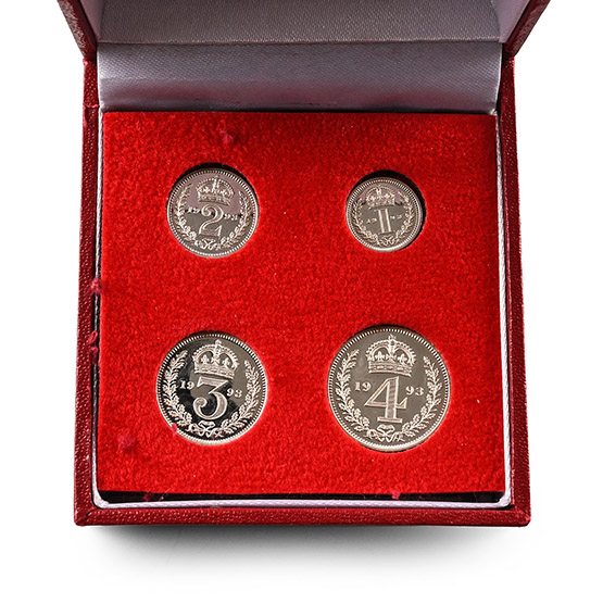 Great Britain. Windsor, Elizabeth II AR Maundy Money Set.