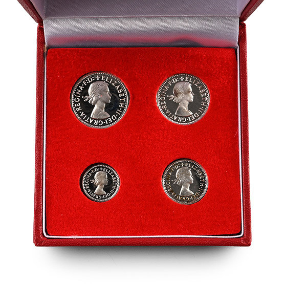 Great Britain. Windsor, Elizabeth II AR Maundy Money Set.