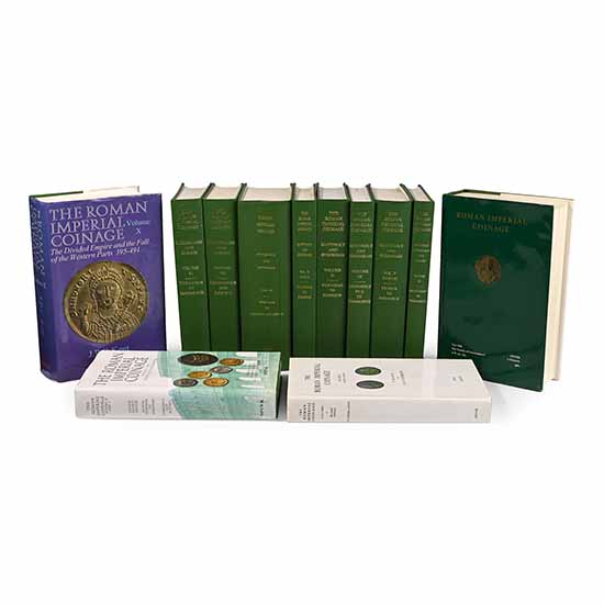 The Roman Imperial Coinage - Volumes I - X (12 Volumes)
