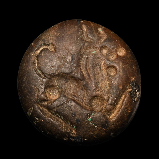 Mesopotamian Stamp Seal with Ibex